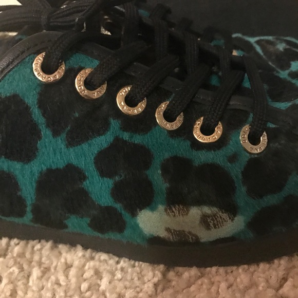 Dolce & Gabbana Calf Skin Sneakers - Picture 3 of 8